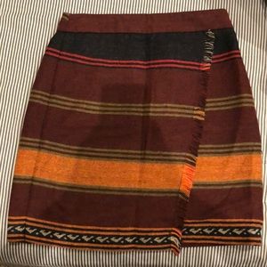 LOFT Wool blend fall skirt